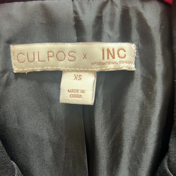 CULPOS X INC Crystal-Fringe Blazer Size XS - Picture 7 of 9